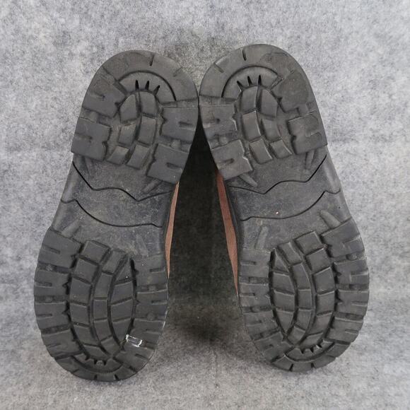 Big 5 Shoes Mens 11 Slip On Casual Moc Leather Brown Clog Astoria II Comfort - Picture 10 of 14